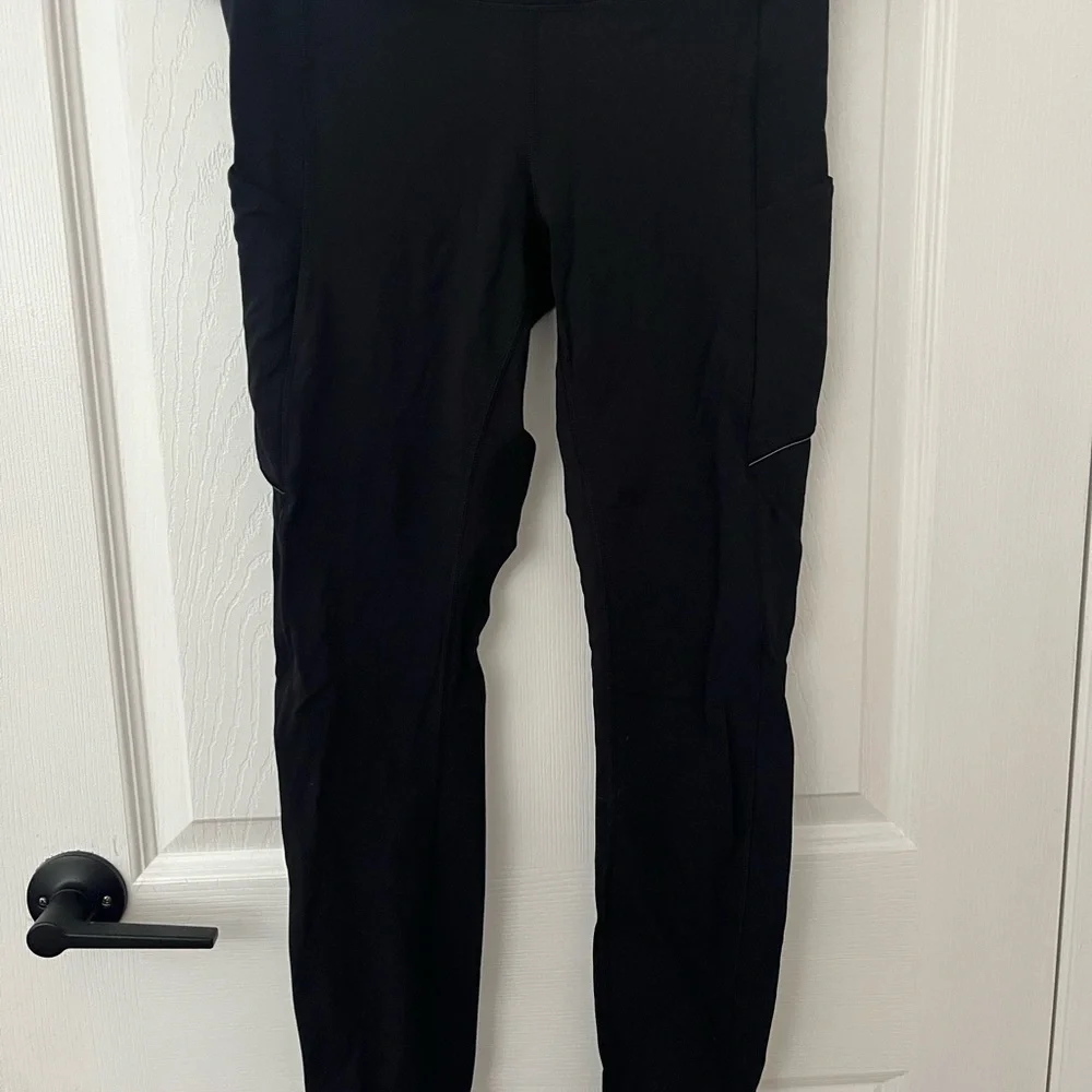 Lululemon Black Athletic Leggings - Picture 1 of 1